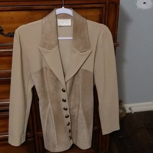 CACHE pigskin jacket- vintage